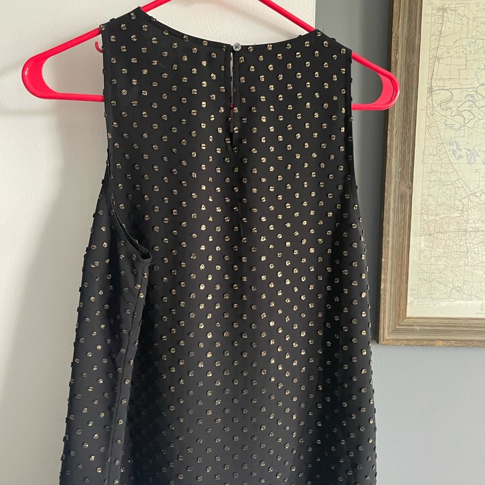 J. Crew gold dot tank
